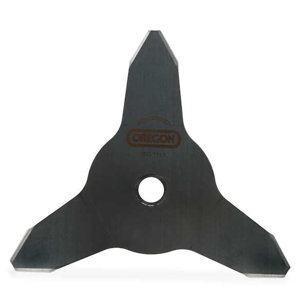 Grass & Brush Cutter Blade, 3-Tooth, 10", for Heavy Weeds & Underbrush